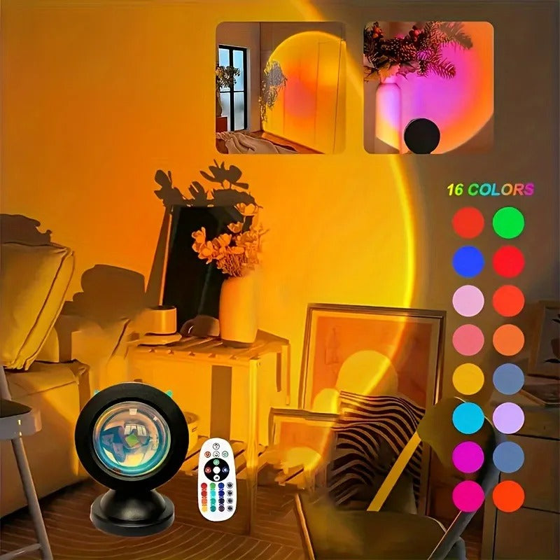 Lighthouse Sky Sunset Projection Lamp — Instant Room Glow-Up — photo 1