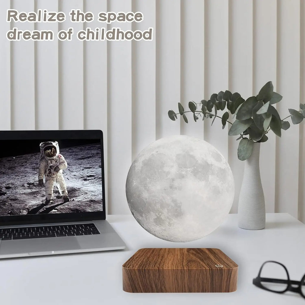 Lighthouse Sky Levitating Moon Lamp — Floating Ambient Night Light — photo 6